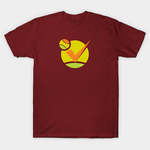 Tennis Ball Sport T-Shirt by Toogoo